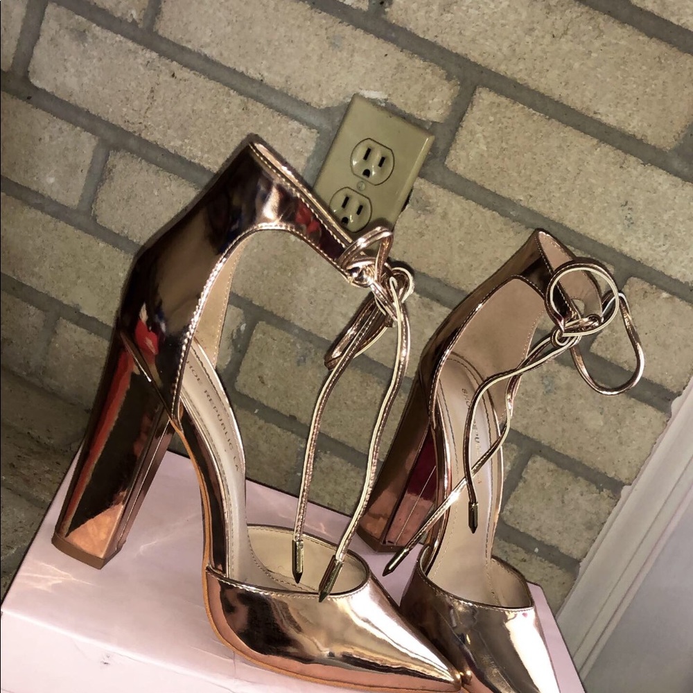 Rose Gold Heels